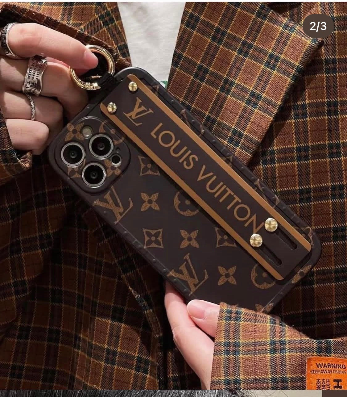 The Ultimate Statement Piece: Monogram Grip Handle Case
