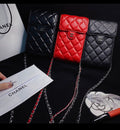 Cc Quilted Lambskin & Caviar Phone Holder with Chain