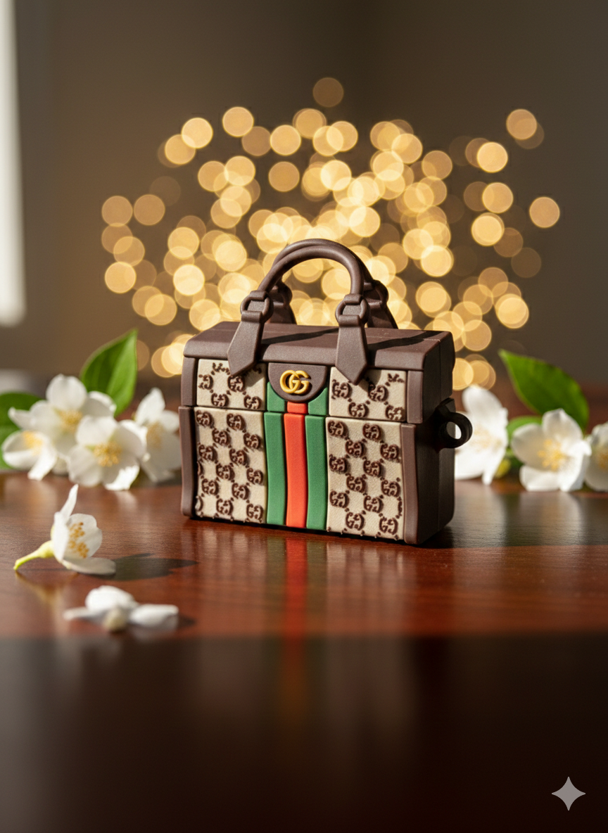 GG-Inspired "Mini Bag" AirPods Pro Case – Timeless Italian Style