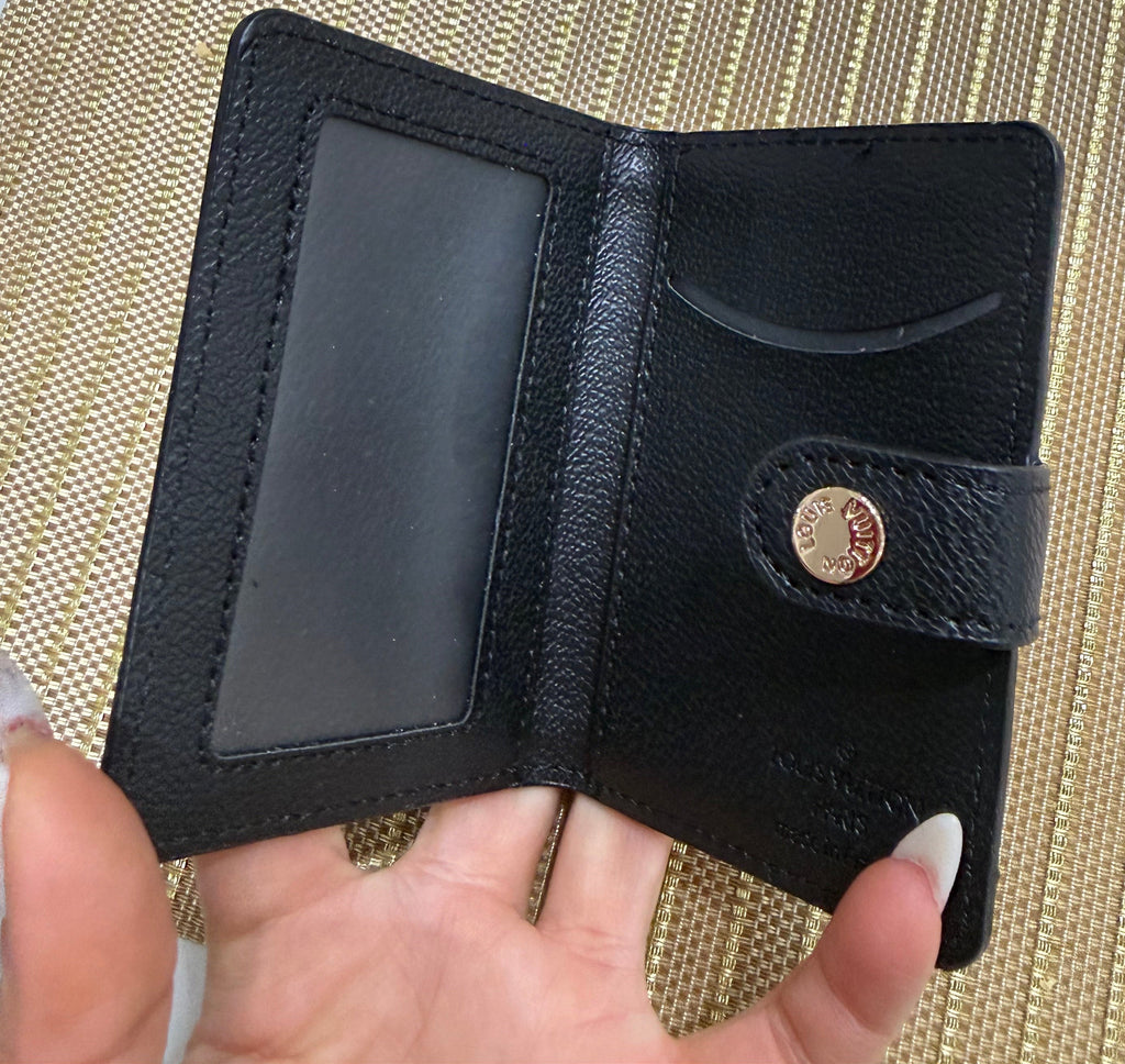 Card Case Wallet –Leather & Canvas