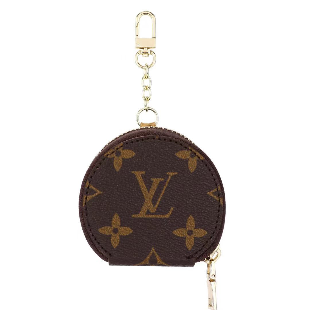 LV AirPods case with key chain