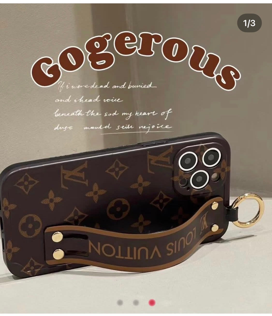 The Ultimate Statement Piece: Monogram Grip Handle Case