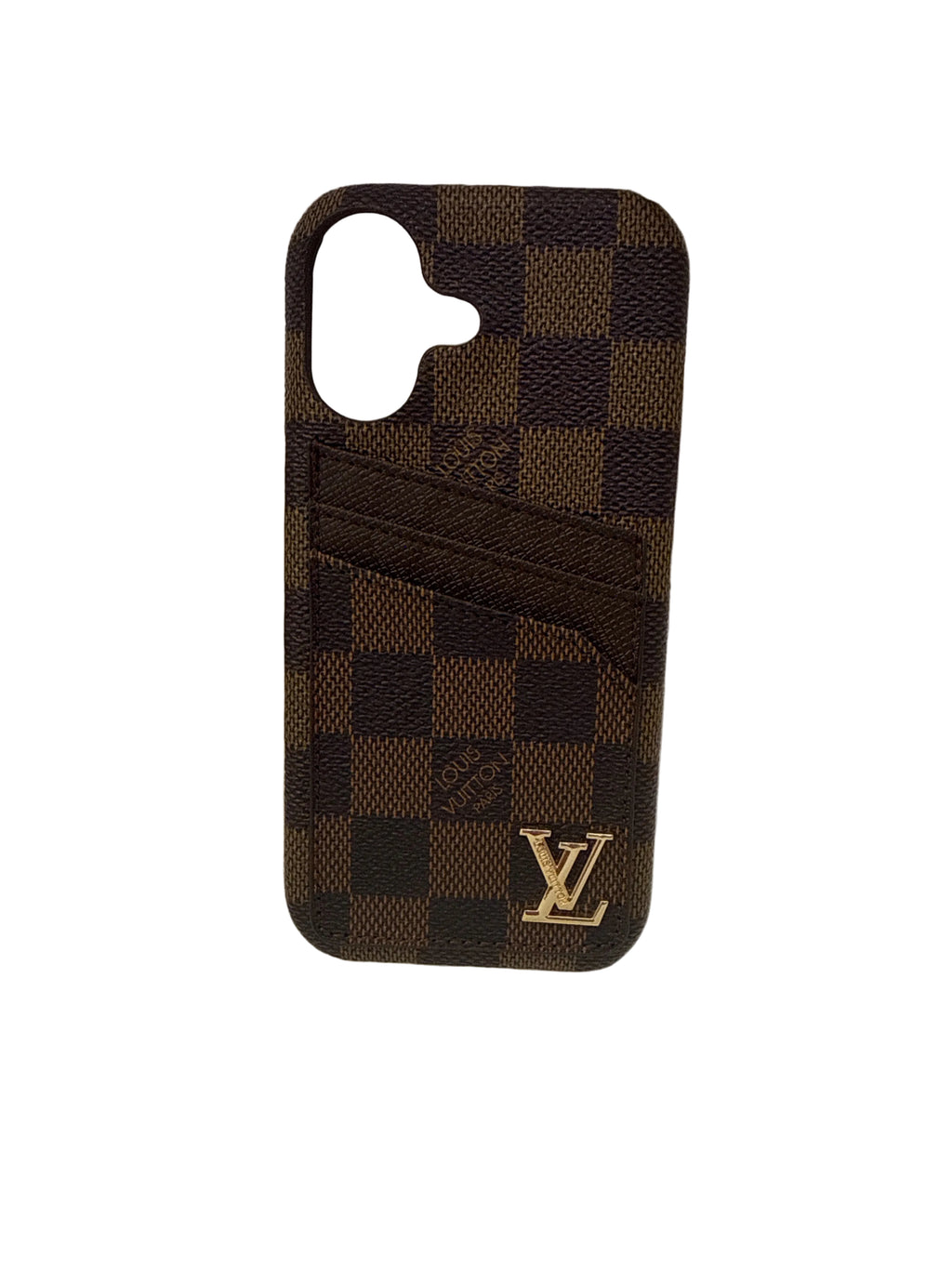 Luxury Inspired Monogram Card Holder Case