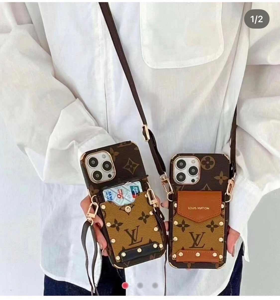 Effortless Elegance: The Monogram Crossbody Envelope Case