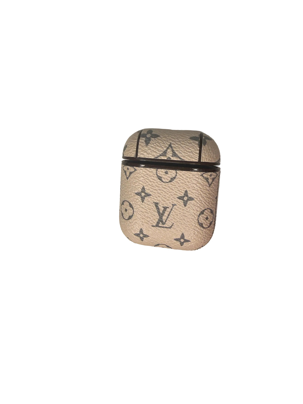 Lv Monogram Leather AirPods Case - Sleek & Protective