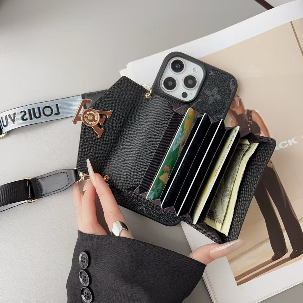 2-in-1 Luxury Crossbody Wallet Case: The Ultimate Hands-Free Essential