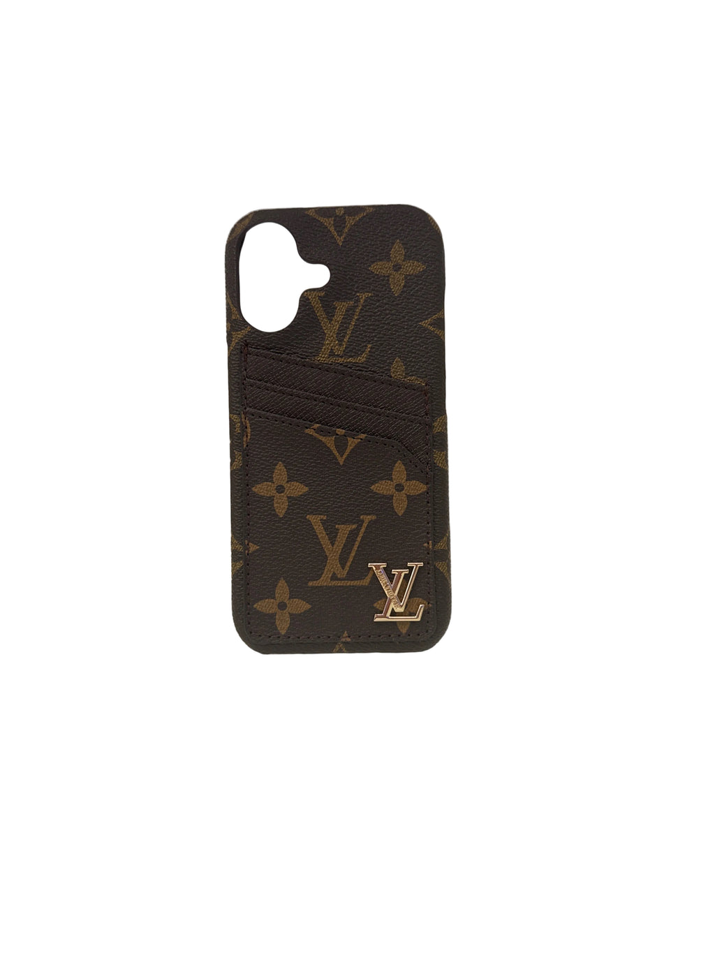Luxury Inspired Monogram Card Holder Case