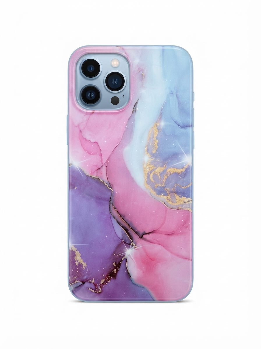 Pastel Dream Watercolor Marble Phone Case for iPhone 12 mini