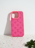 Pink Lv iPhone case