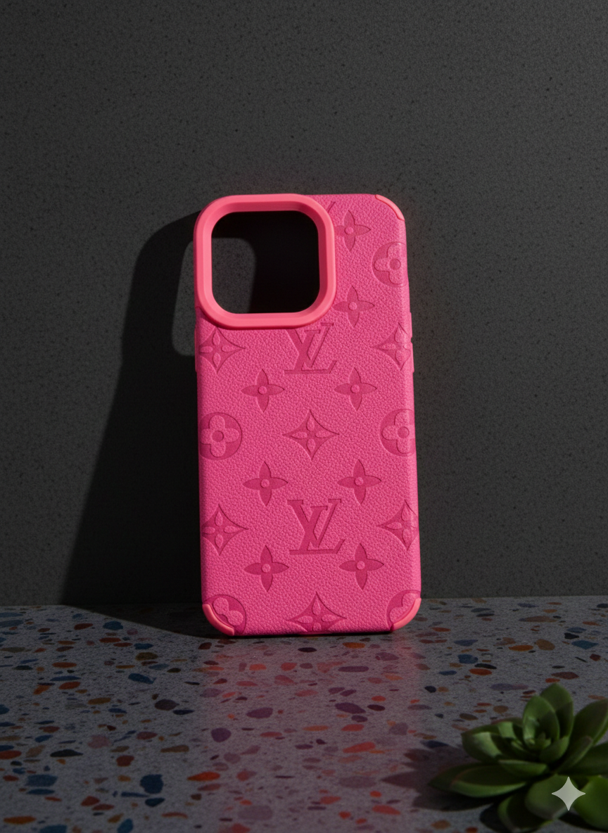 Pink Lv iPhone case