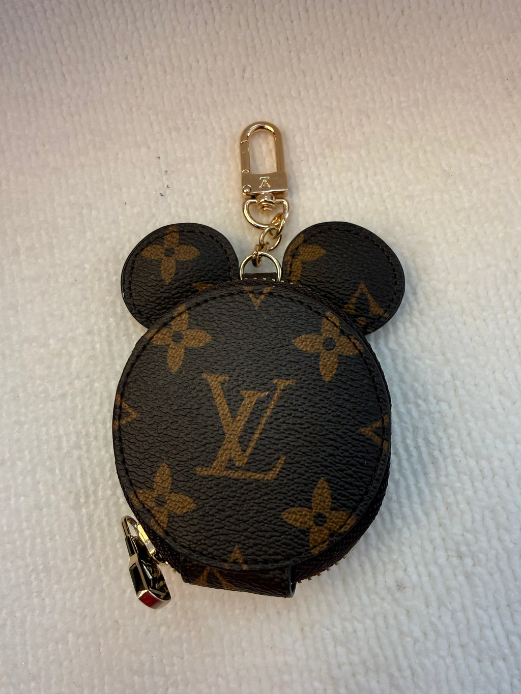 Mickey LV AirPod case with mirror