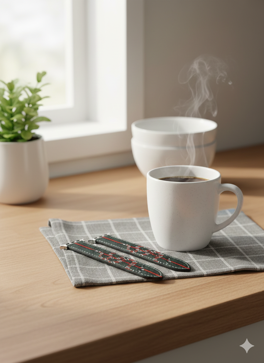 GG The Serpentine Strap in Rose Pink