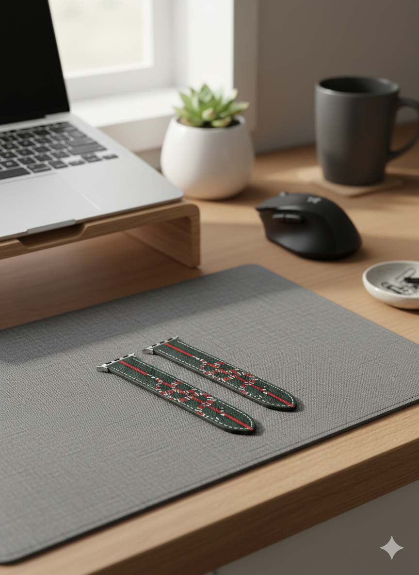 GG The Serpentine Strap in Rose Pink