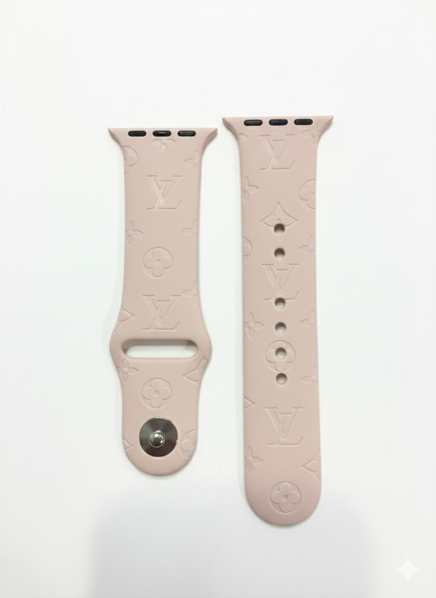 Lv Sophisticated Sport: The Embossed Monogram Band