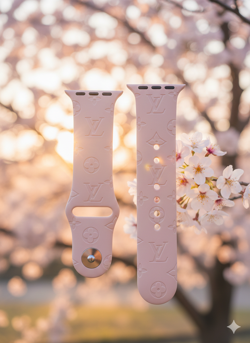 Lv Sophisticated Sport: The Embossed Monogram Band