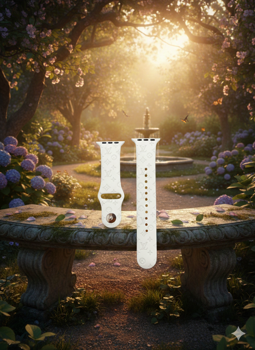 Lv Sophisticated Sport: The Embossed Monogram Band