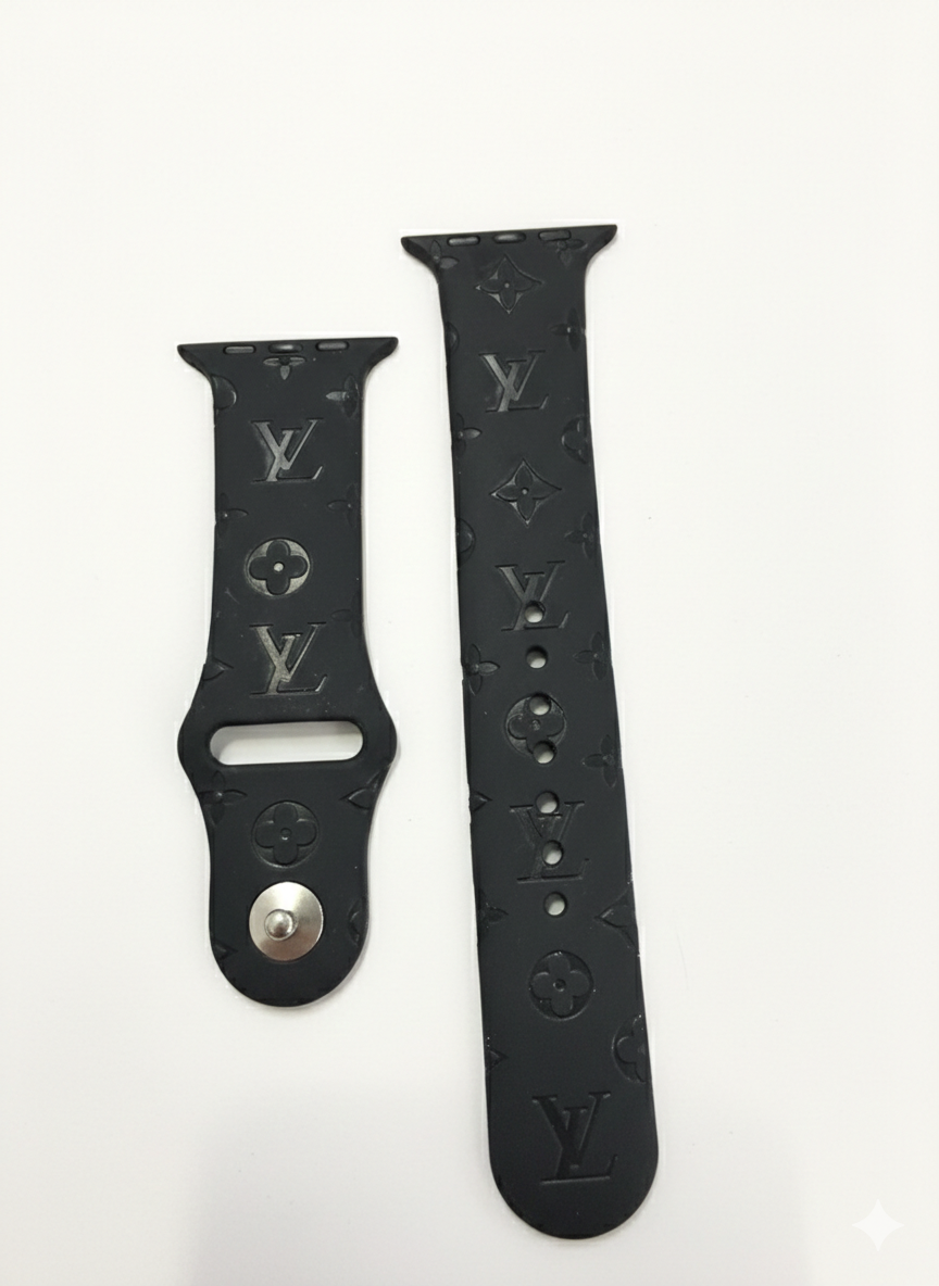Lv Sophisticated Sport: The Embossed Monogram Band