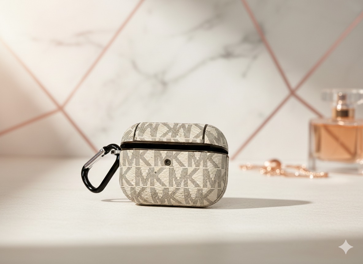 Mk Monogram Protective Case for AirPods Pro