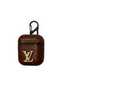 Lv Luxury Embossed Leather AirPods Pro Case – Classic Cognac