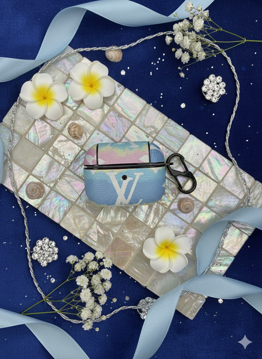 Lv Coastal Dreams 🌊 Limited Edition Pastel Monogram Case