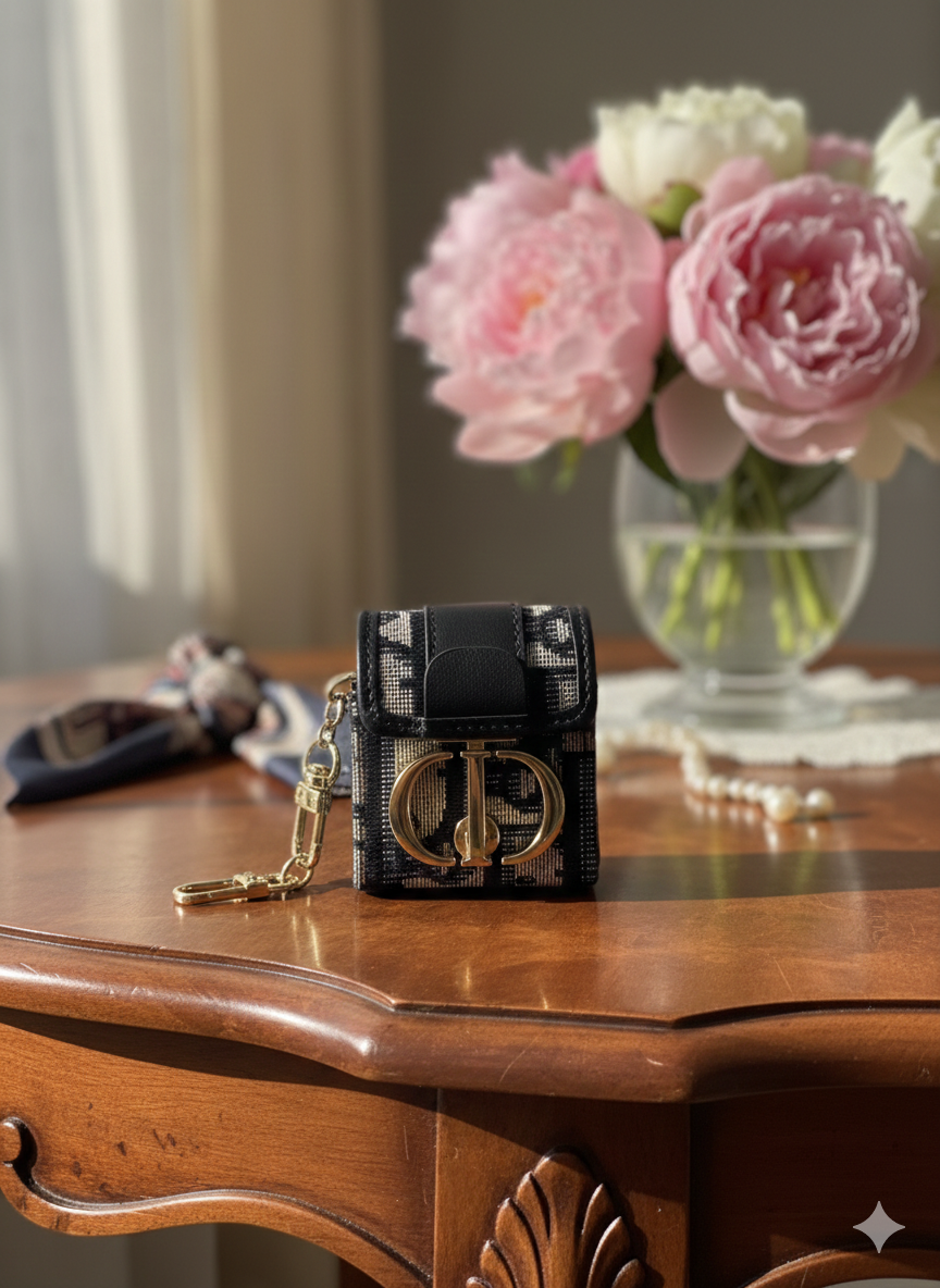 Elevate Your Essentials: Dior Oblique AirPods Case ✨