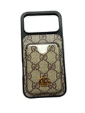 Gg Monogram Phone Case with Integrated Card Holder