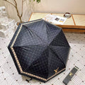 Description
Designer-Inspired Monogram & Border Umbrella