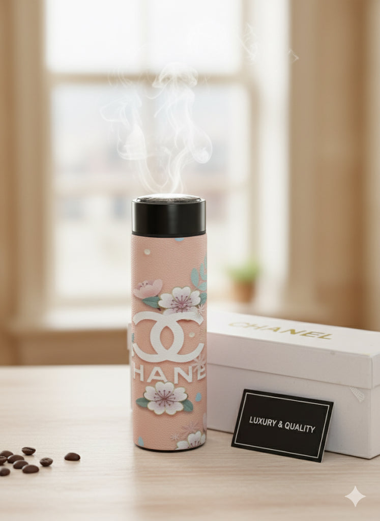 CC Pink Floral Designer-Inspired Tumbler