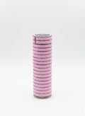 Soft Pink Quilted Rhinestone Thermal Flask