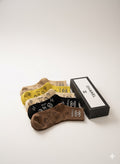 CC High Fashion Logo Ankle Socks Set with Gift Box