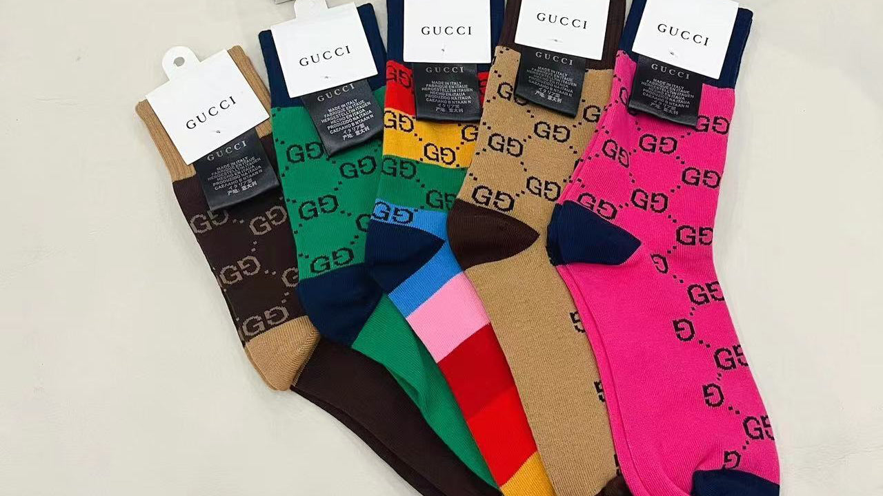 Color gucci sock